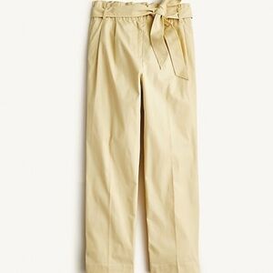 NWOT j crew rip stop pants tie waist cotton